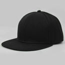 Black Blank Plain Snapback Hats Hip-Hop Adjustable Bboy Baseball Cap Unisex
