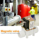 DC 12V Plastic Normally Closed Electric Solenoid Valve for Water Control