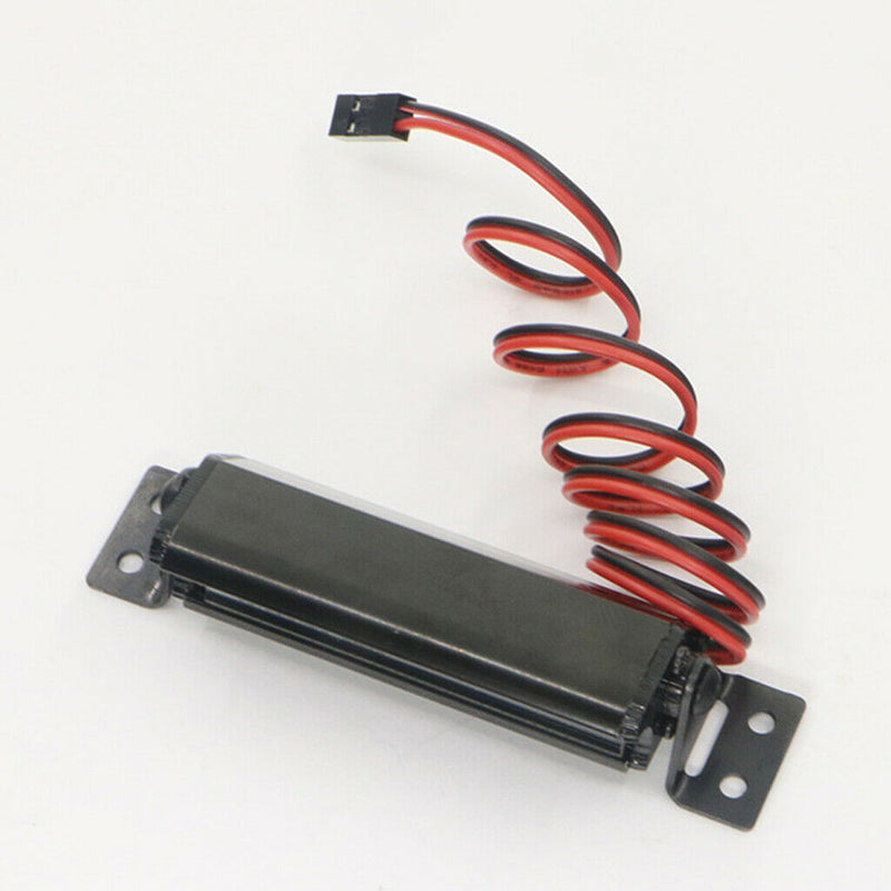 Metal Roof Lamp LED Light Bar for 1/10 RC Rock Crawle SCX10 TRX4 D90 90048