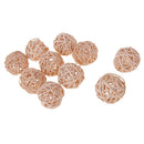 10 Pcs Natural Wicker Rattan Balls 5cm For DIY Vase Bowl Filler Displays