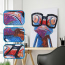 2Pcs 5D Special Shaped Diamond Painting Birds Picture Partial Drilled Rhine