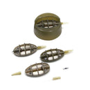 Method Feeder (15g,20g,25g,35g) Sinker Quick Release Mould set for Fishing
