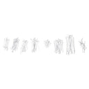 800pcs Mixed Size Head Pins or Eye Pins Jewelry Accessory 16mm to 50mm