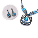 Crystal Choker New Chunky Jewelry Statement Women Chain Pendant Bib Necklace l,a