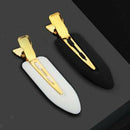 4 x No Bend Hair Clips Pin Curl Clips No Crease Barrettes for Hair Pins Styling