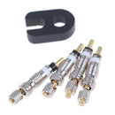 4Pcs Detachable valve core replacement for french air pump valve ME