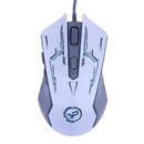A2 USB Port Wired 6 Keys 2400PI LED Backlight Optical Gaming Mouse