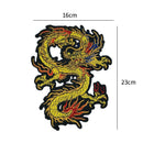 Accessories Embroidery Patch Applique Dragon Shape Craft Dress Sewing Supplies