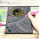DIY Bear Special Shaped Diamond Painting 50 Page A5 Sketchbook Drawing Book