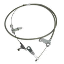 155cm / 61 Inch Throttle Cable Line Wire for Ford C4 Go Kart Transmission Sliver
