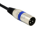 6.35mm TRS Male Plug to XLR Male Microphone Mono Audio Converter Adapter Cable