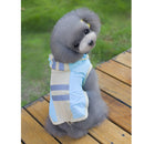 Pet Dog Waterproof Raincoat Jumper Clothes Puppy Cat Coat Winter Rain blue
