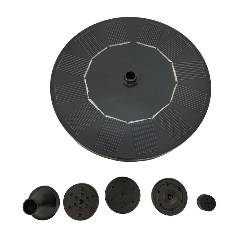 Solar Floating Fountain Outdoor Garden Pond Pool Decor Water Fountain Pump