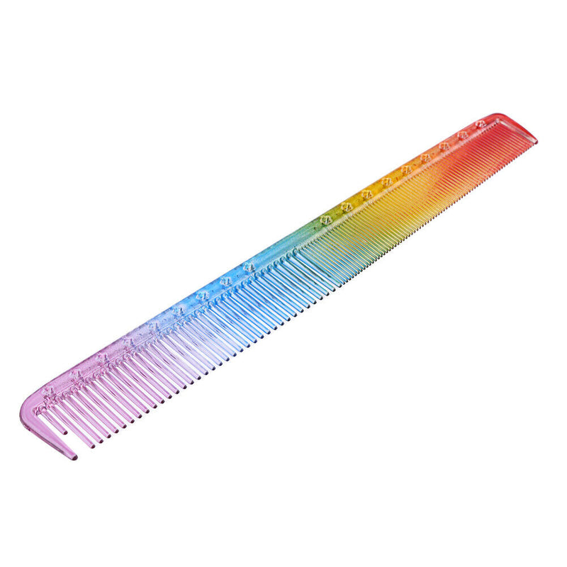 Anti-Static Rainbow Hair Comb Double Head Entangled Hair Styling Tool (3) A