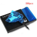 200x/set Disposable Tattoo Clip Cord Bag Tattoo Machine Clip Cord Sleeve CovB3C