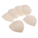 3 Pairs Nude Triangle Removable Smart Cups Bra Inserts Pads Swimwear Sports