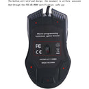 G4 USB Wired RGB Backlight Marquee Macro Definition Mouse For Computer GamesJCA_