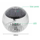 LED Solar Swimming Pool Lights Spherical Floating Waterproof Decor Lamps A