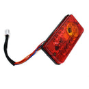 12V DC LED Rear Tail Lights Brake Turn Signal Reverse Lamp For Electric-Tricyc3C