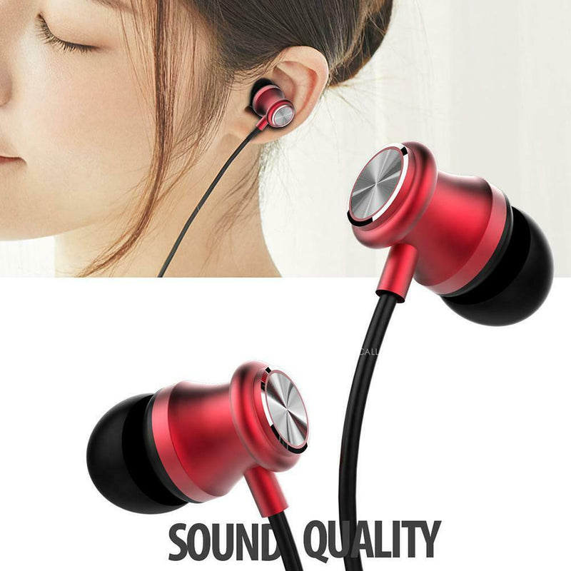 G10 3.5mm Wired Deep Bass Music Calling Line Control Earphones w/MIC