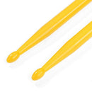 1 Pair Drumsticks Nylon Drum Sticks Instruments Drum Accessories (Yellow)