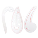 3Pcs/Set Sewing French Curve Measure Rulers For Sewing Dressmaking Tailor