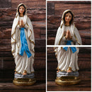 Blessed Saint ResinVirgin Mary Statue Handmade Religious Gift Xmas Home Tabletop