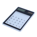 Touch and Transparent Solar Calculator