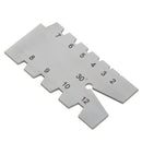 TR30 Degree Screw Thread Gauge Gage Grinding Stainless Steel Welding Feeler Tool