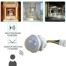 AC Useful PIR Infrared Body Motion Sensor Detector Control Light Lamp
