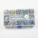 400 Sets 5Mm Multi-Color Grommets Kit Metal Eyelets with Installation Tools