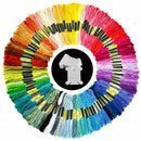 100 Skeins Embroidery Thread Random Colors Cotton Embroidery Floss with 12  V6P8