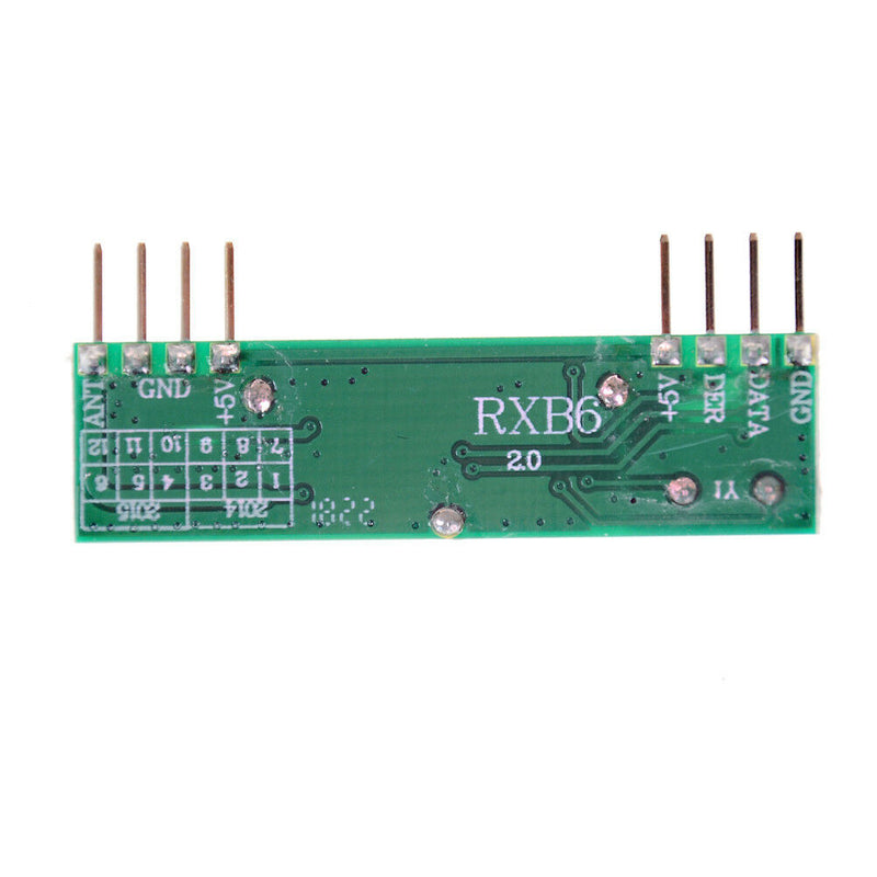 1pcs RXB6 433Mhz Superheterodyne Wireless Receiver Module for Arduino/ARM/AV Pf