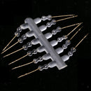 12pcs Bait Spikes with Silicone Ring for Carp Fishing Hair Rigs Hooks 15mm