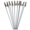 10pcs 150mm Length Non-insulated Electric Test Crocodile Clamp Metal Clips ME