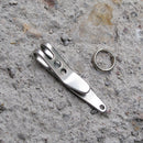 Mini EDC Gear Pocket Suspension Clip Hanger Key Ring Carabiner Quicklink Tool