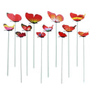 48 Pcs Butterfly Stake Outdoor Yard Planter Flower Pot Bed Garden Decorative