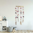 Colorful Hair Balls Wind Chimes Decor Kid Children Room Party Pendant Props