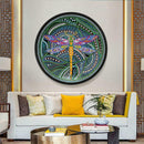 DIY Diamond Painting Full Drill Dragonfly Mural Coffee Tassel Home Pendants