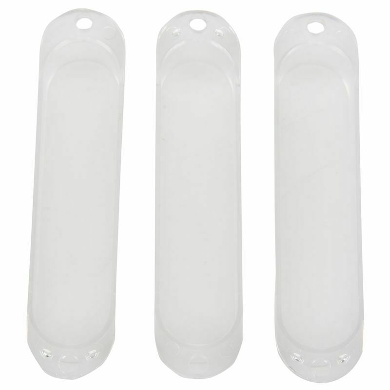 Transparent Closed Single Coil Pickup Covers For Fender Strat Electric Guit