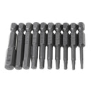 10Pcs Magnetic Hexagon Screwdriver Bit Steel 1/4 Inch Hex Shank Screw Drive