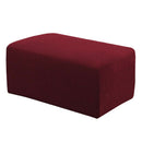 Premium Ottoman Cover Footstool Slipcovers Pouf Small Chair Sofa Accessories