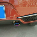 Automobile Universal Modified Tail Pipe End Throat Muffler Stainless Steel