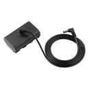 DC Dummy Battery Coupler for NP-F970 NP-F770 F750 Camera Monitor Battery