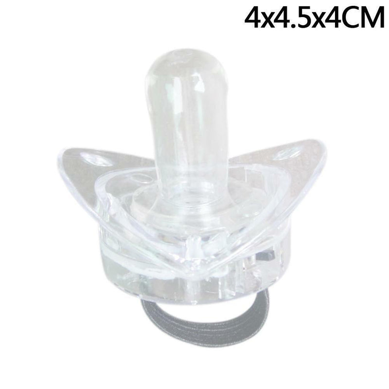 Flashing Led Multi Color Mouth Glow Pacifier Lights  Fun Party Favor Toys