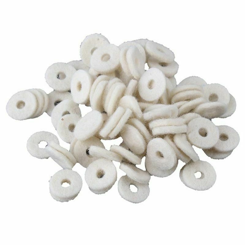 90pcs Piano Tunning Keyboard Felt Front Rail Regulating Punchings Repair Pa