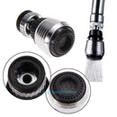 360 Rotatable Water Saving Tap Faucet Nozzle Filter Adapter Aerator Diffuser Kit