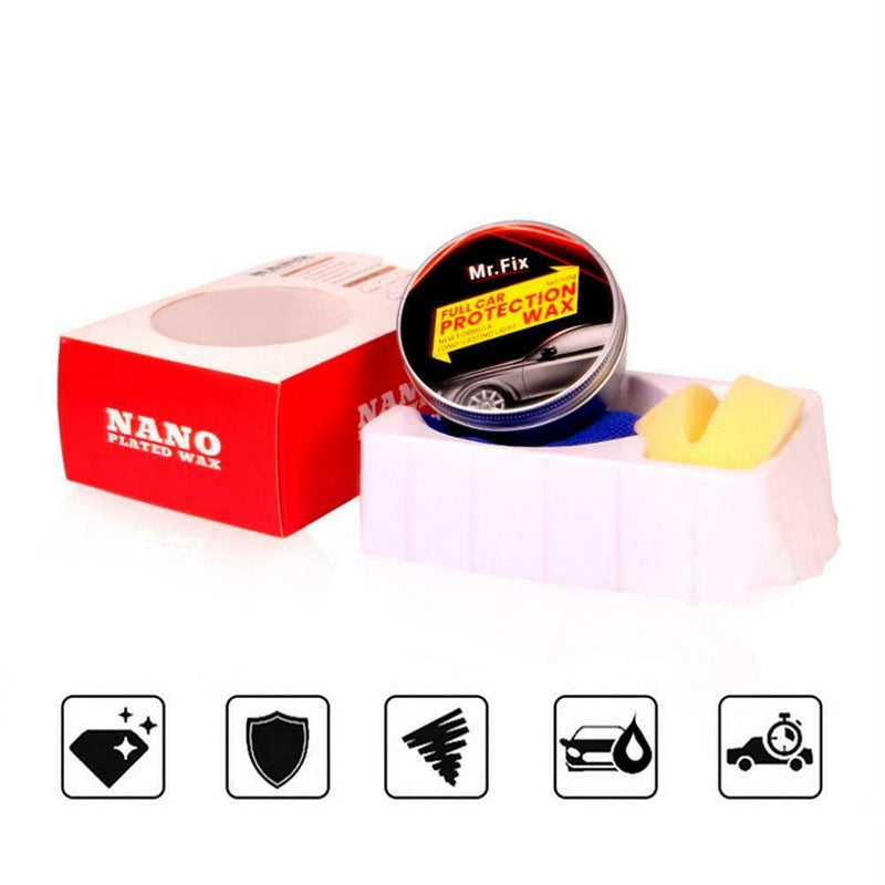Carnauba Car Wax Crystal Hard Paint Care Scratch Repair Maintenance Surface Coat