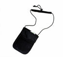Secure Passport Neck Pouch Money Cord Clothes Wallet Organizer Holder Bag HKR Gw