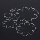 Metal DIY Flower Cutting Dies Stencils Scrapbook Album Paper Card Diary Craft